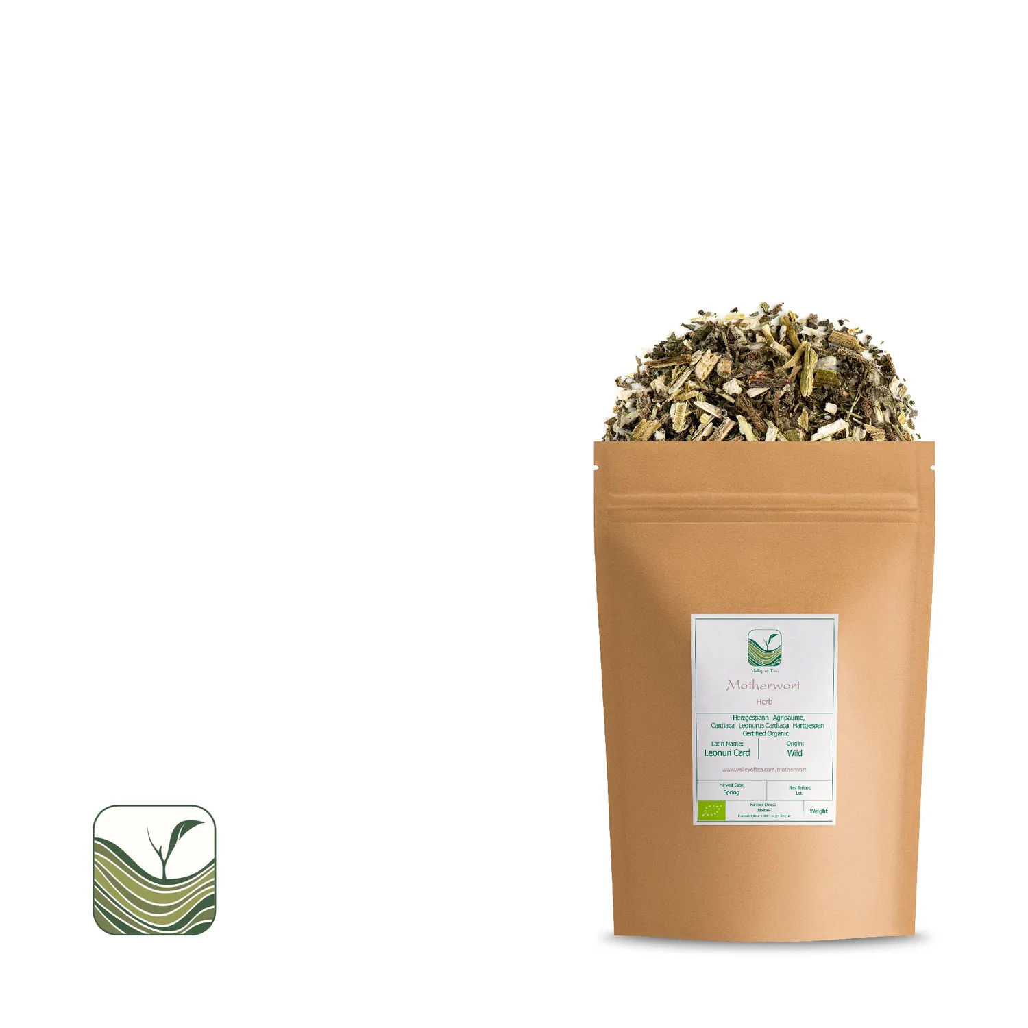Valley of Tea Hjärtstilla örtte 100g koffeinfri