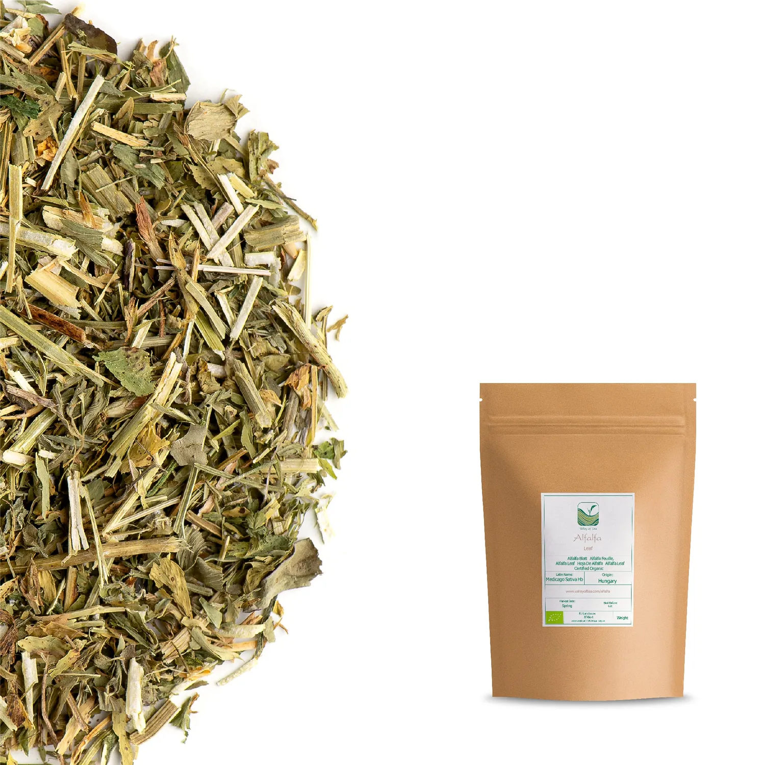 Valley of Tea Alfalfa Pulver 100 g ekologiskt