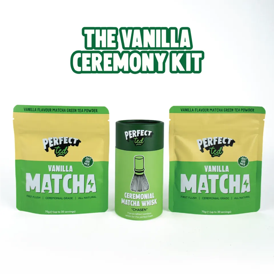 PERFECT TED Vanilla Ceremony matchakit vanilj