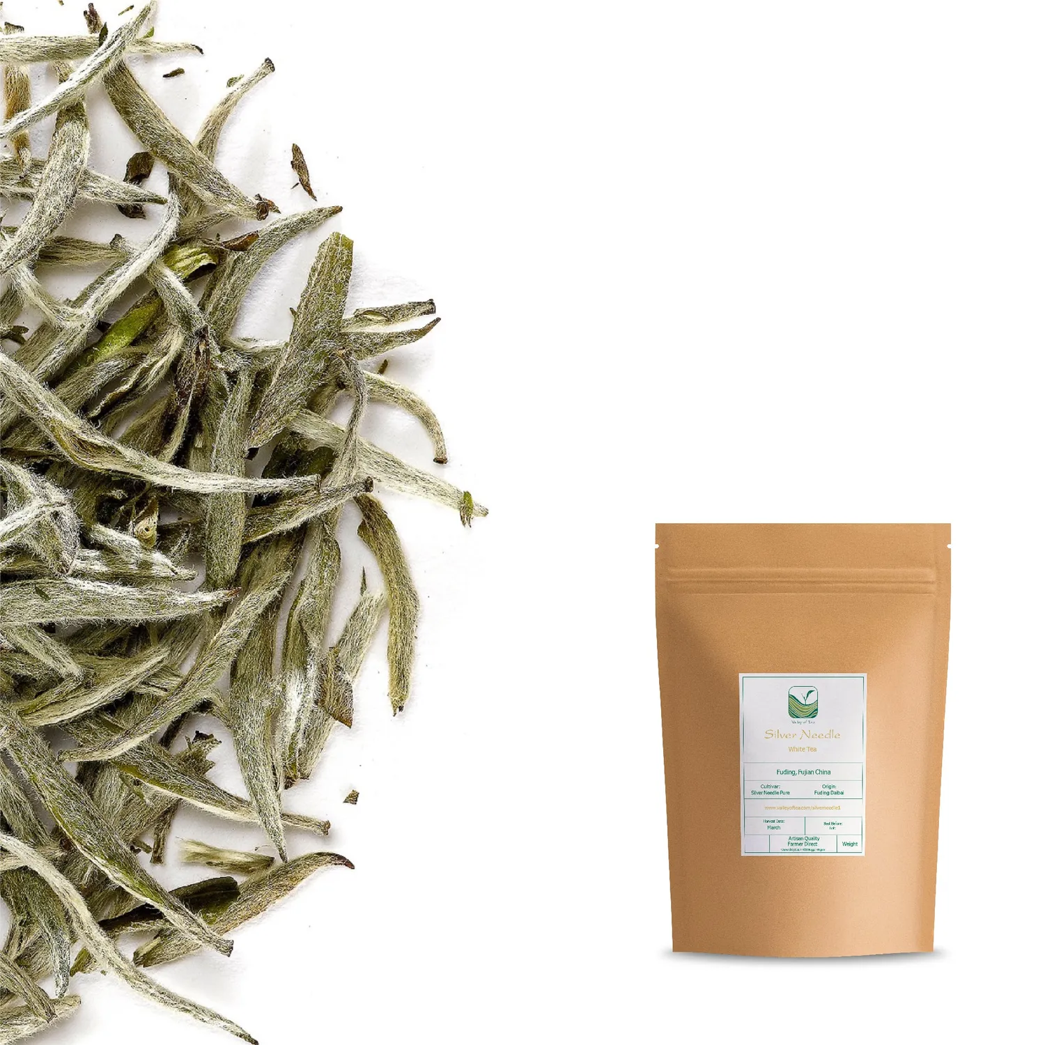 Valley of Tea Silvernål vitt te 40g mild