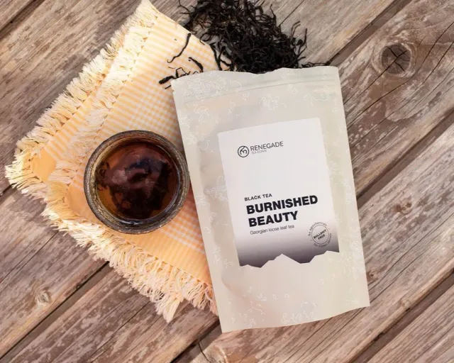 Renegade Tea Estate Burnished Beauty svart te 150g choklad