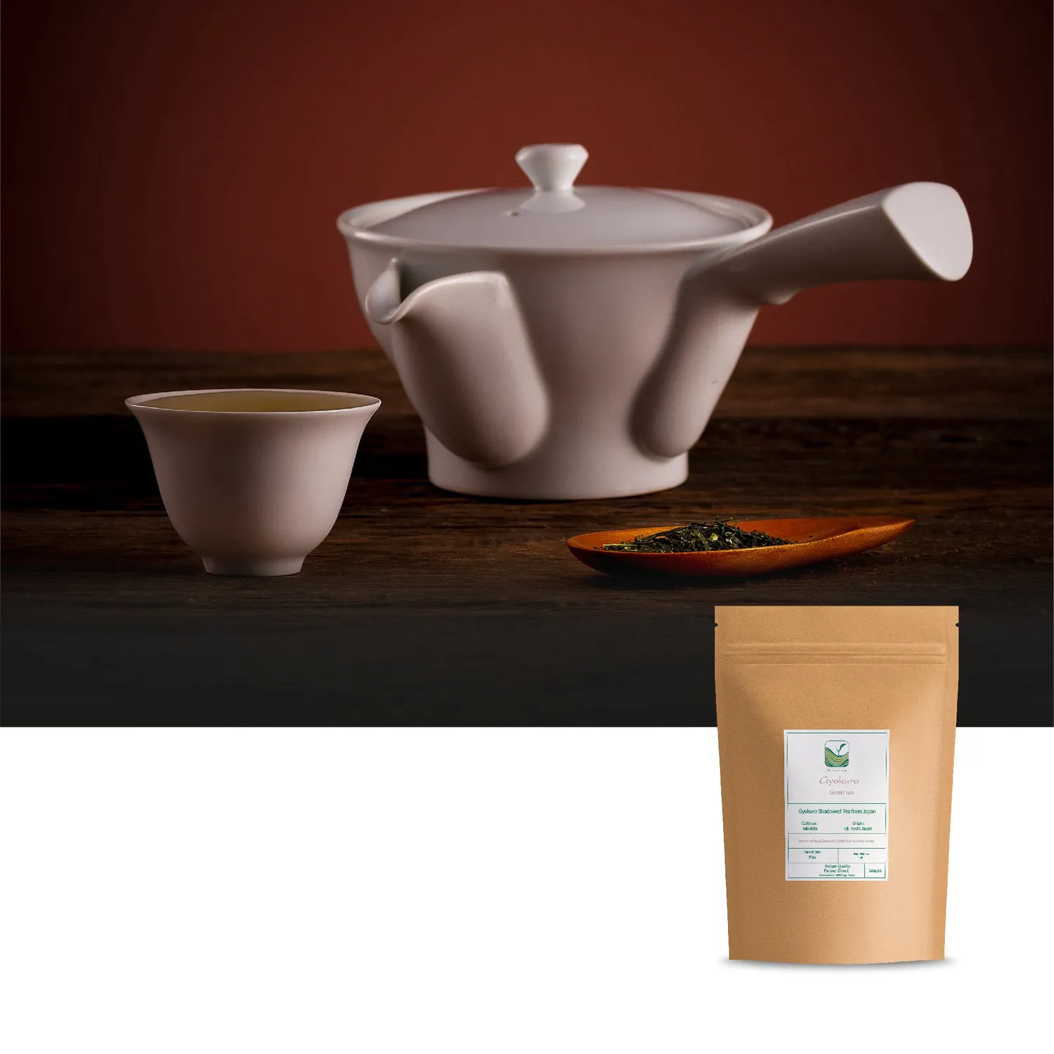 Valley of Tea Gyokuro grönt te 40g umami