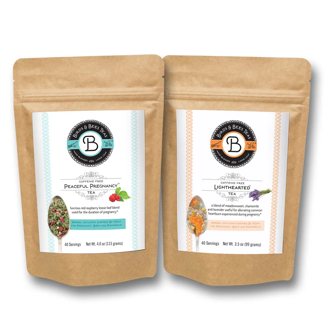 Birds & Bees Tea Trimester gravidte paket 2 sorter