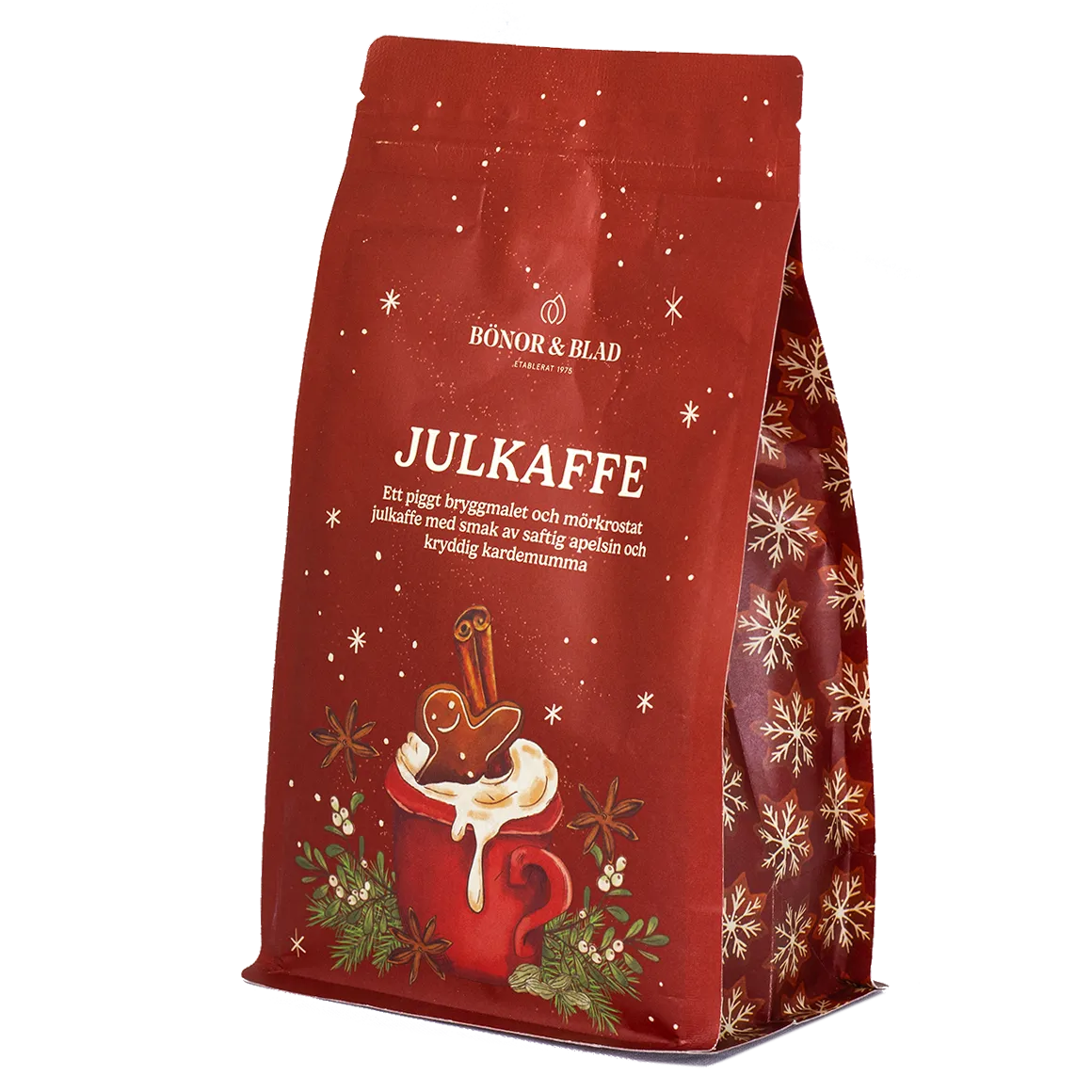 Bönor & Blad Julkaffe smaksatt kaffe 250 g kanel