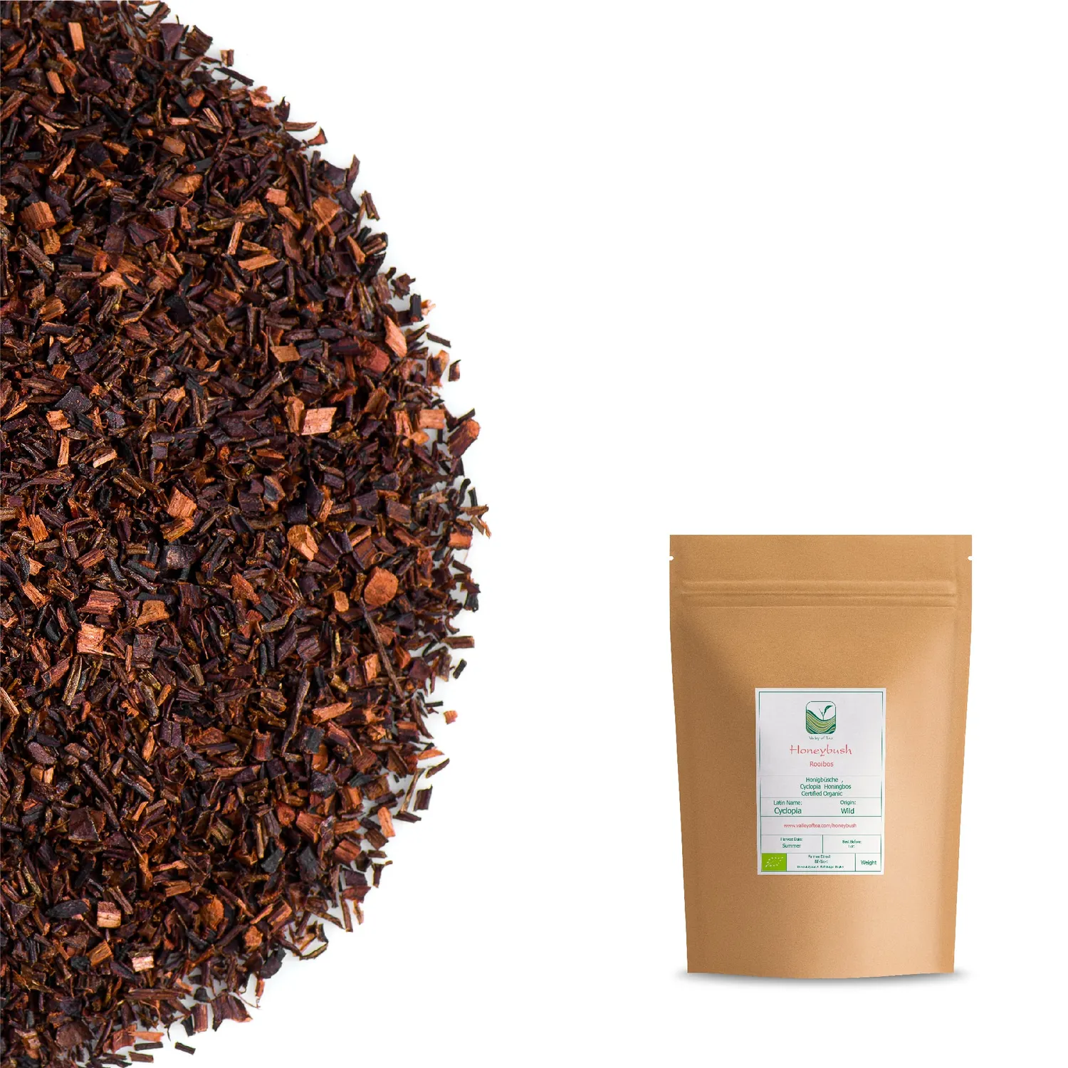 Valley of Tea Honeybush örtte 100g koffeinfri