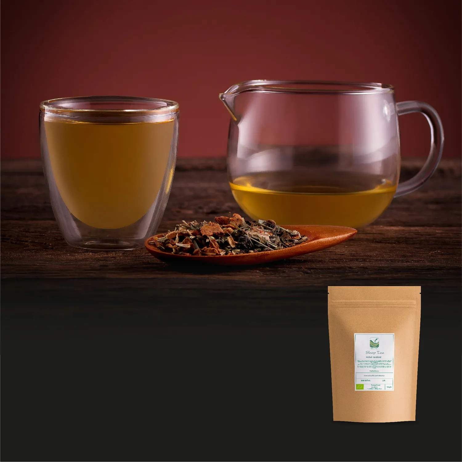 Valley of Tea Sömn Te örtblandning lösvikt 100g koffeinfri
