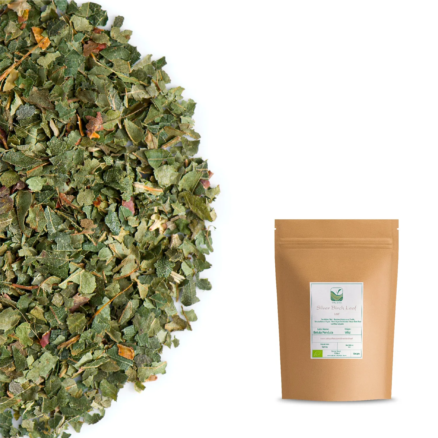 Valley of Tea Vårtbjörkslöv örtte 100g eko