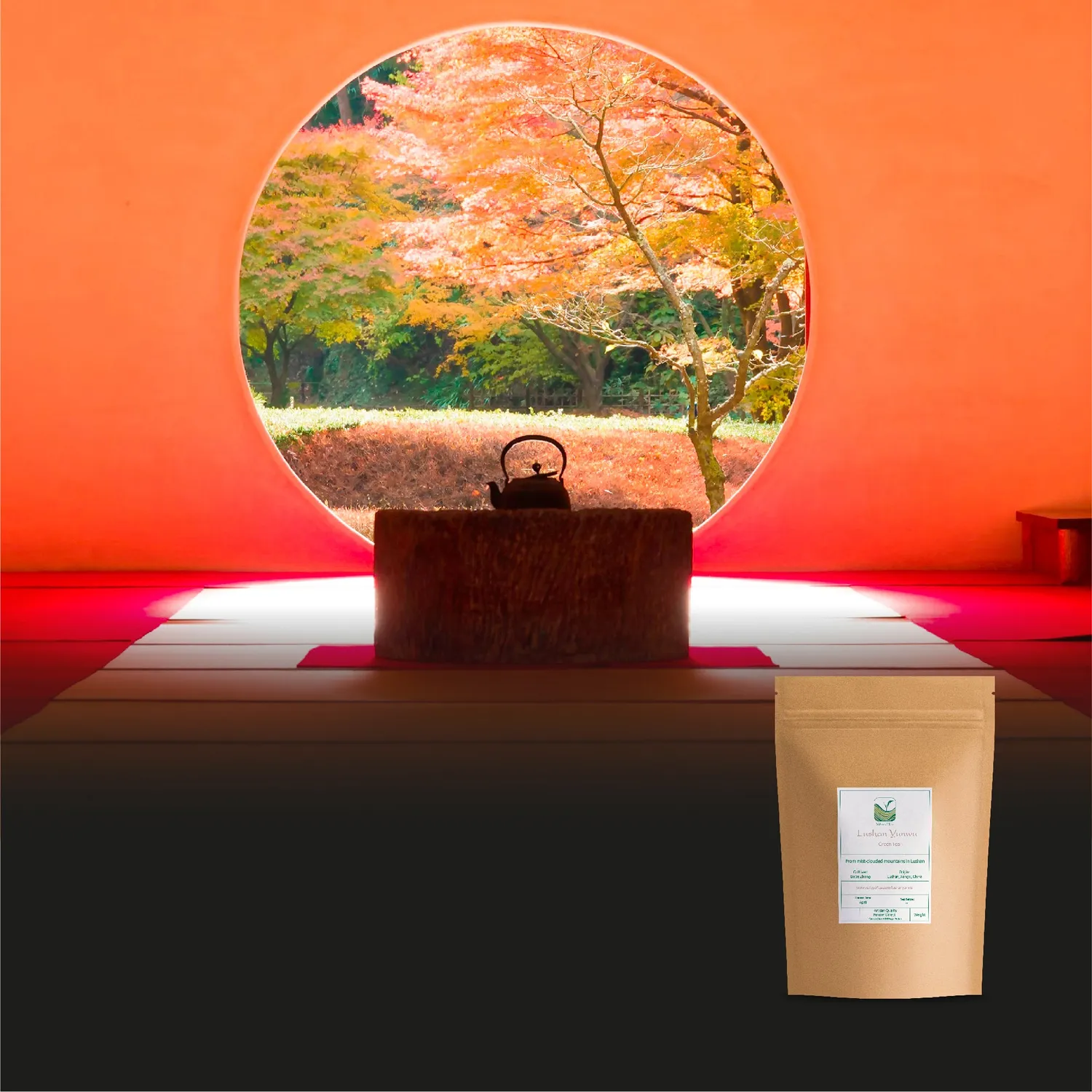 Valley of Tea Lushan Yunwu grönt te 100g söt maltig