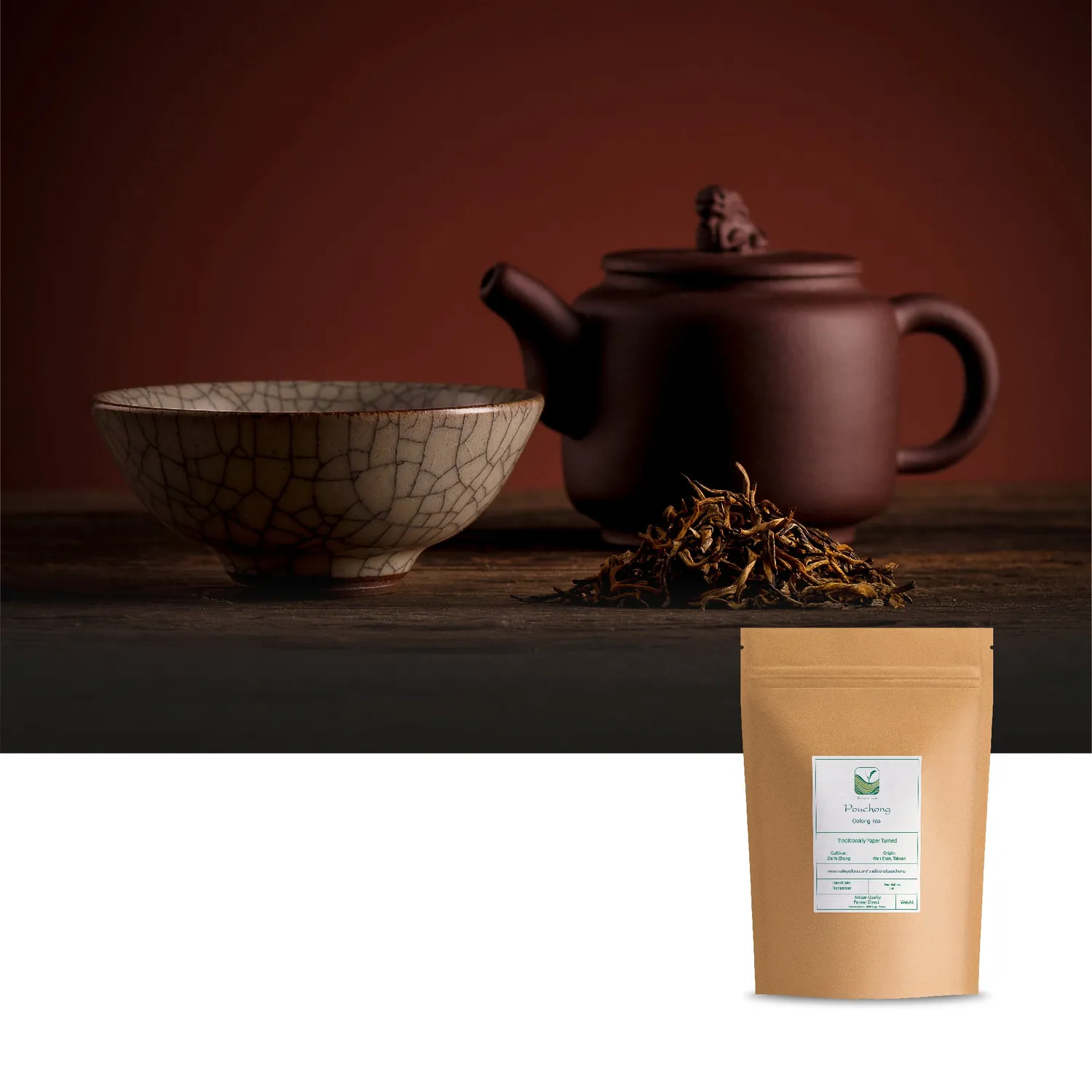 Valley of Tea Golden Monkey svart te 100g Yunnan