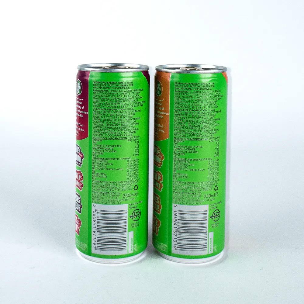 Perfect Ted Fruit Punch Duo energidryck 24-pack