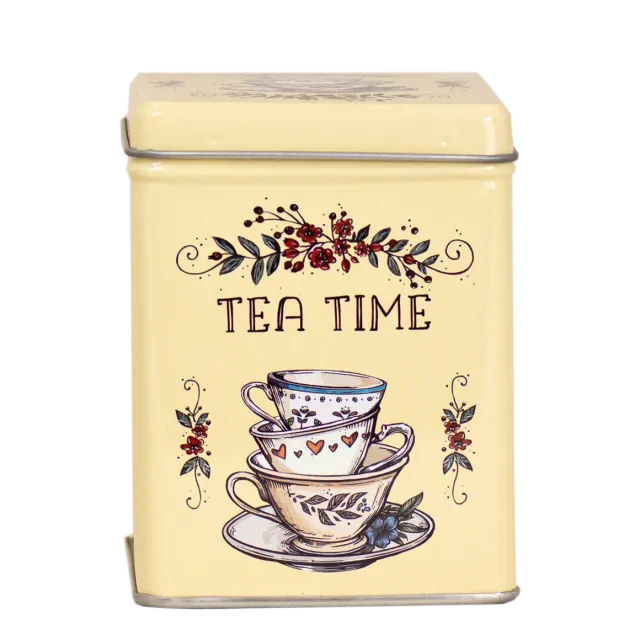 Bönor & Blad Tea Time teburk plåt smörgul
