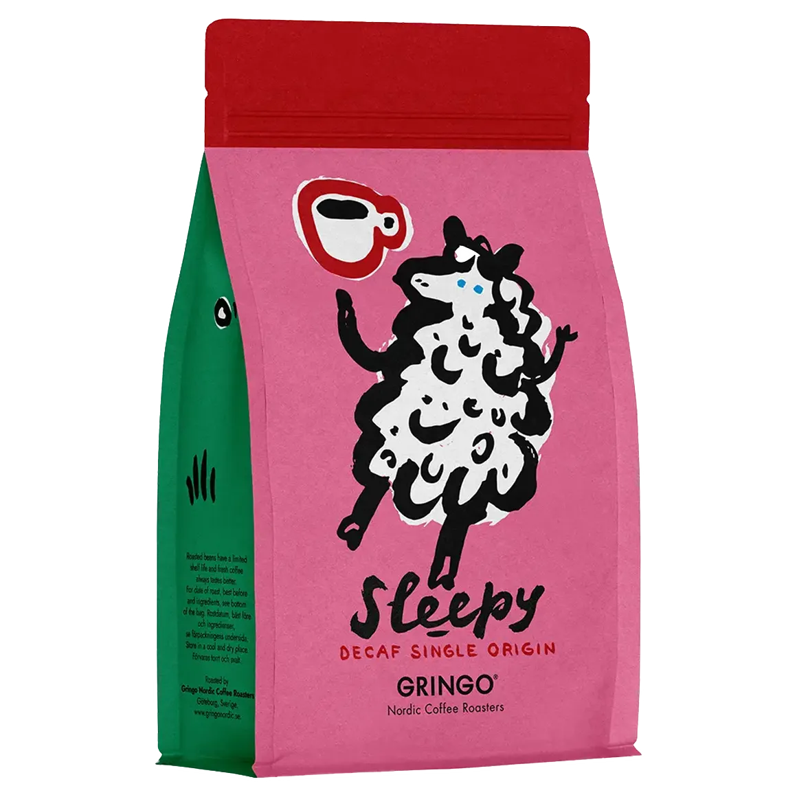 Gringo Sleepy Gringo koffeinfritt kaffe 250 g Colombia