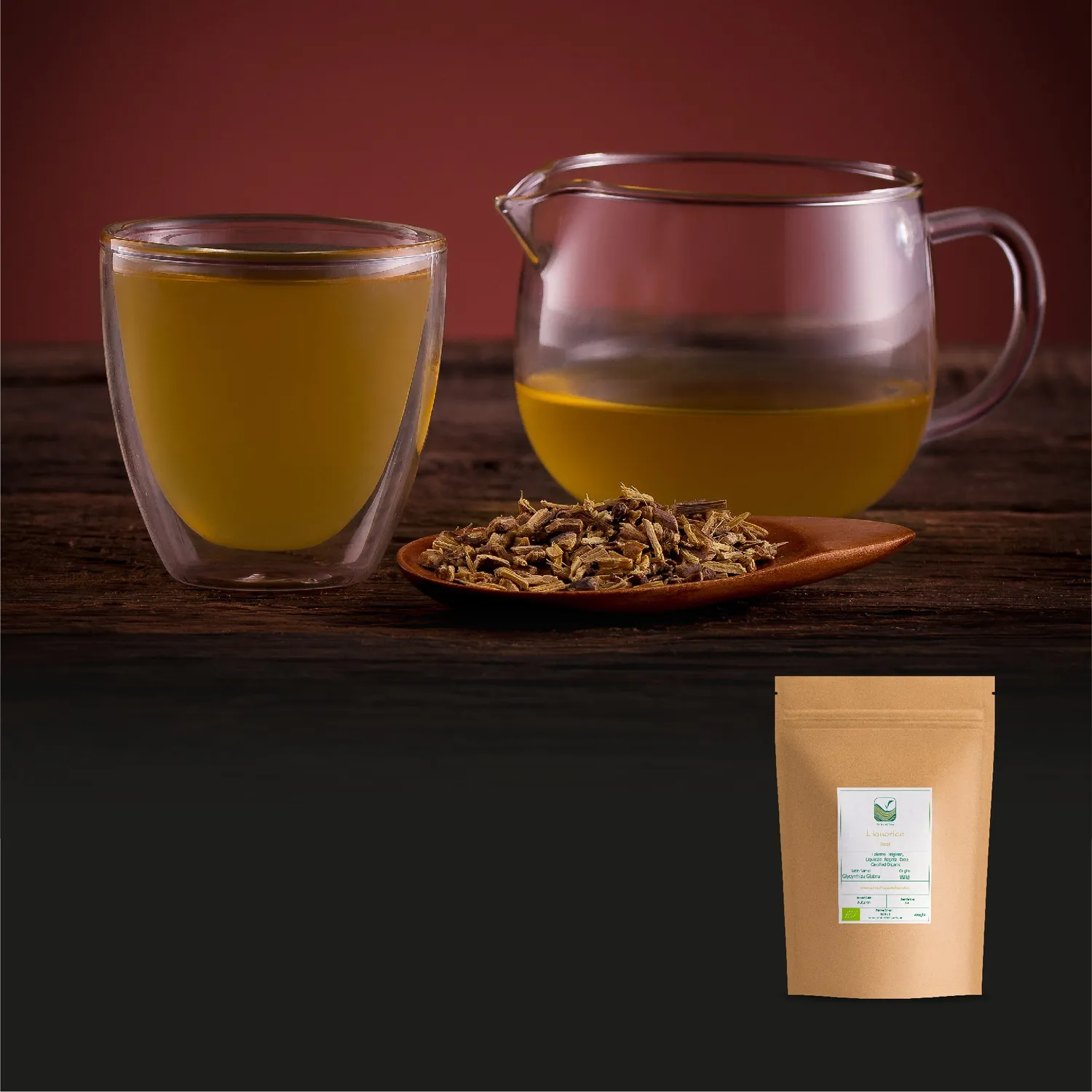 Valley of Tea Lakrits Örtte 100 g sött