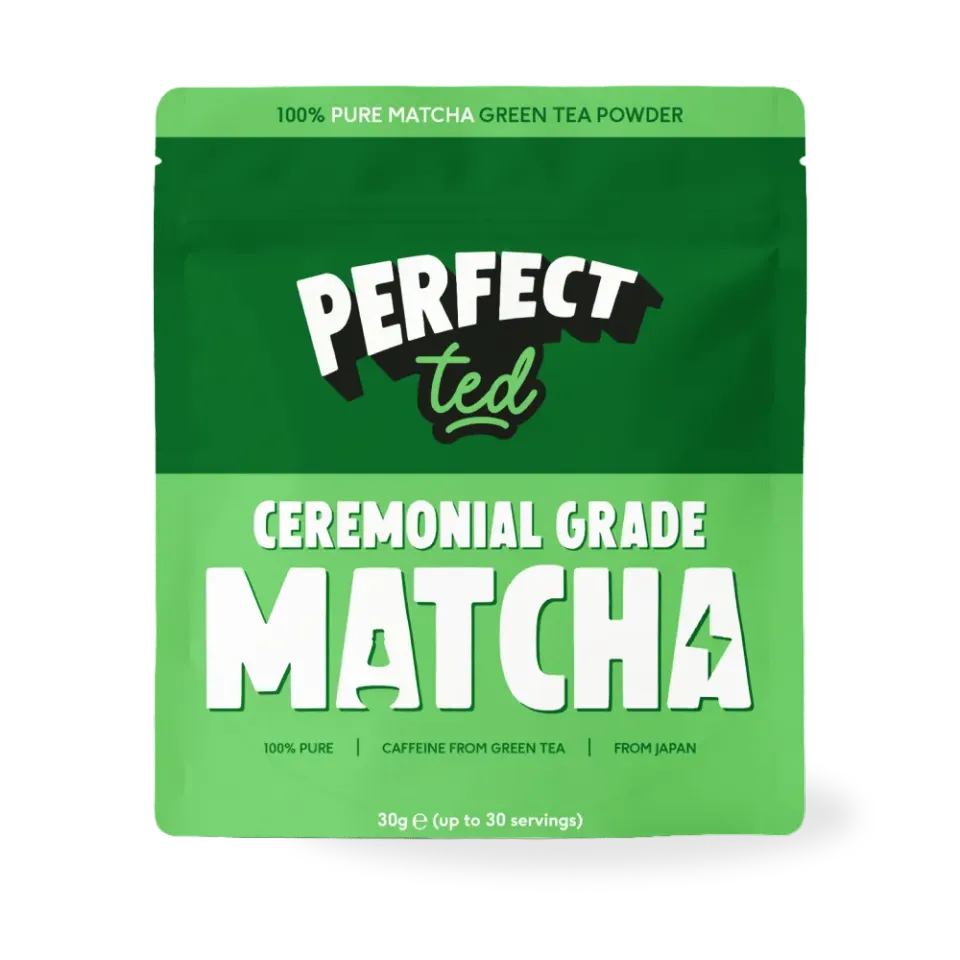 Perfect Ted Ceremonial Matcha pulver 30g – klar smak
