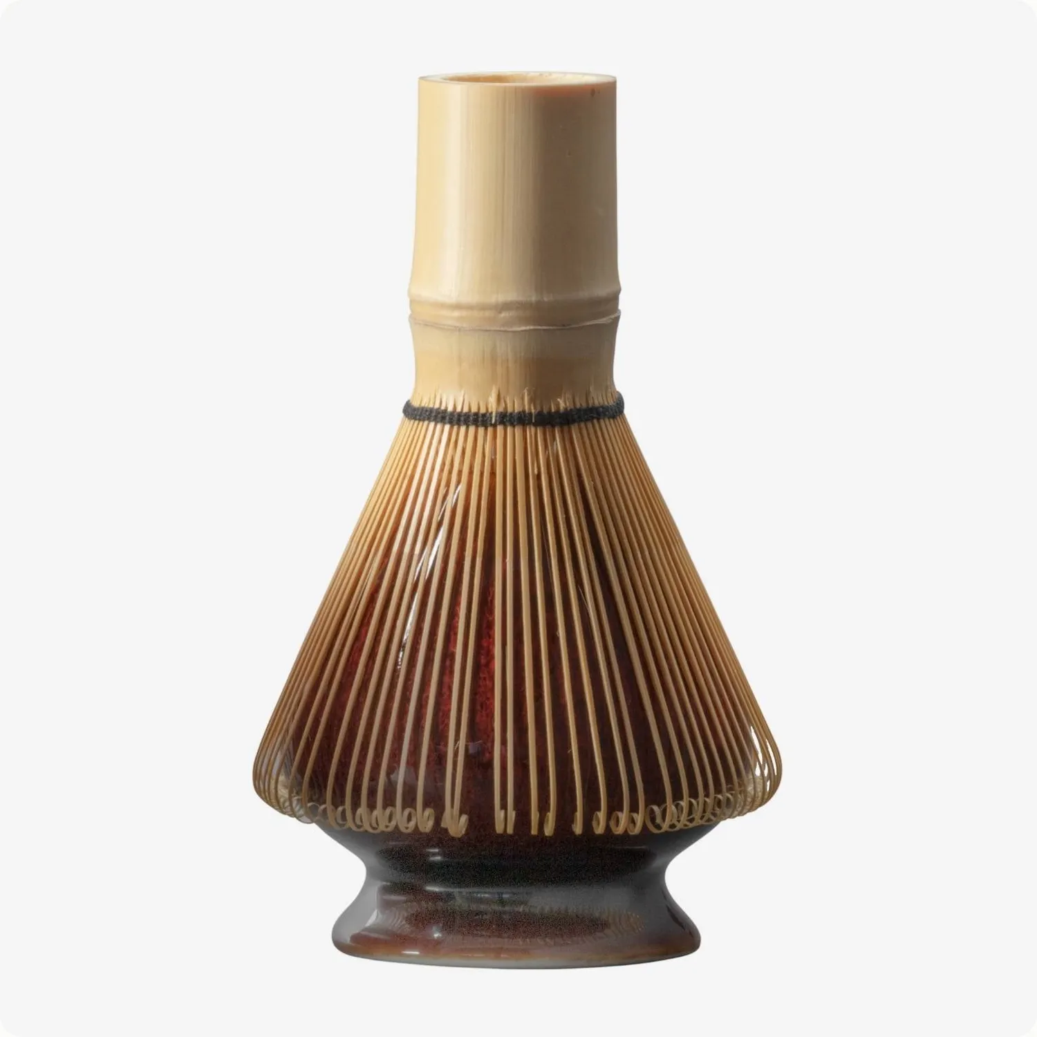 Matcha Magic Shinku visphållare röd keramik