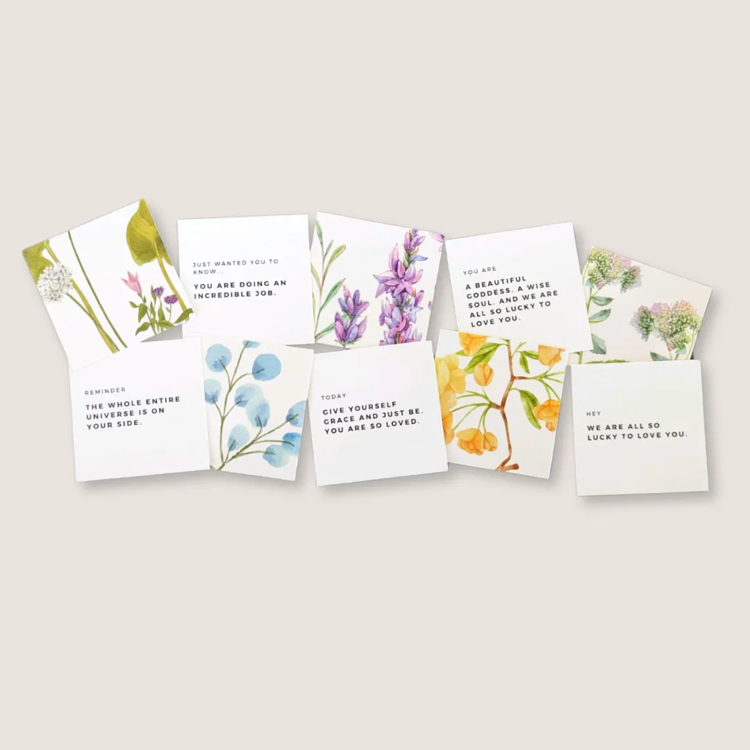 Birds & Bees Tea Love Notes kärlekskort komplett set