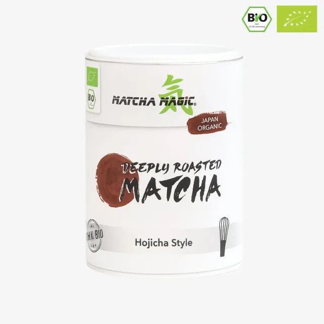 Matcha Magic Hojicha pulver 100 g rostad