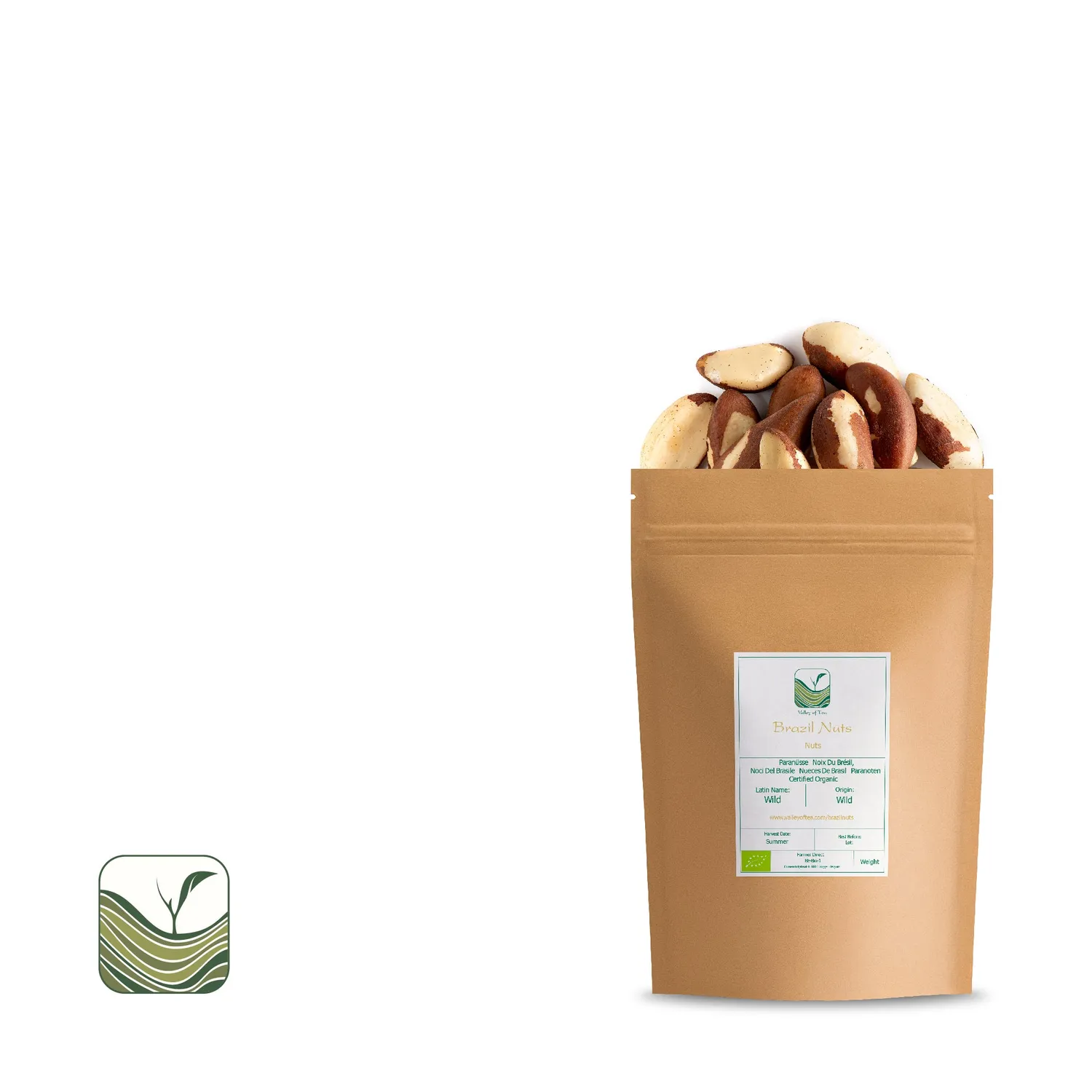 Valley of Tea Paranötter 250 g ekologiska