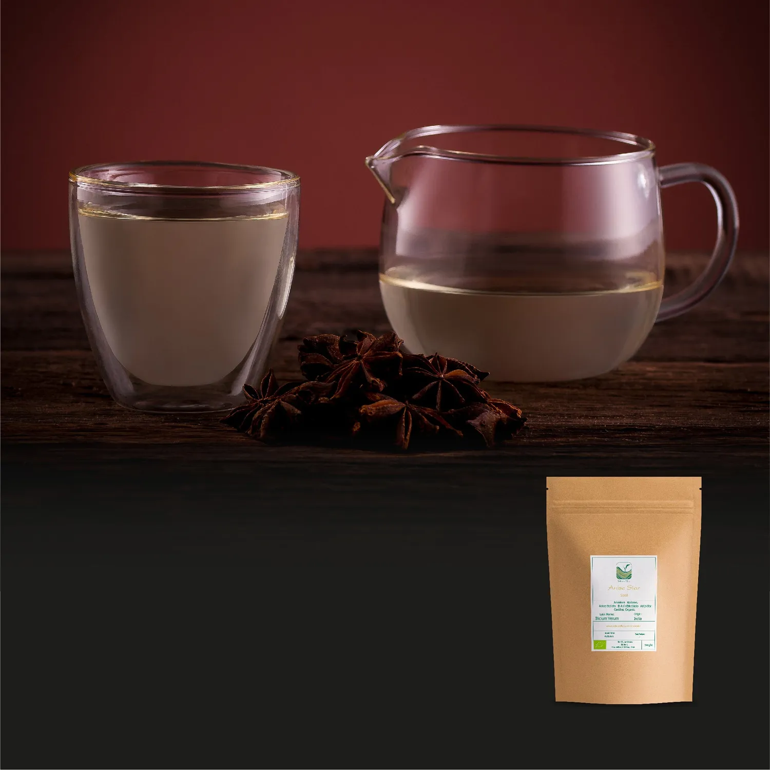 Valley of Tea Stjärnanis ekologisk krydda 100g hel
