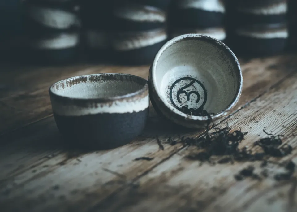 Renegade Tea Estate Black Clay tekoppar 2x150 ml hantverk