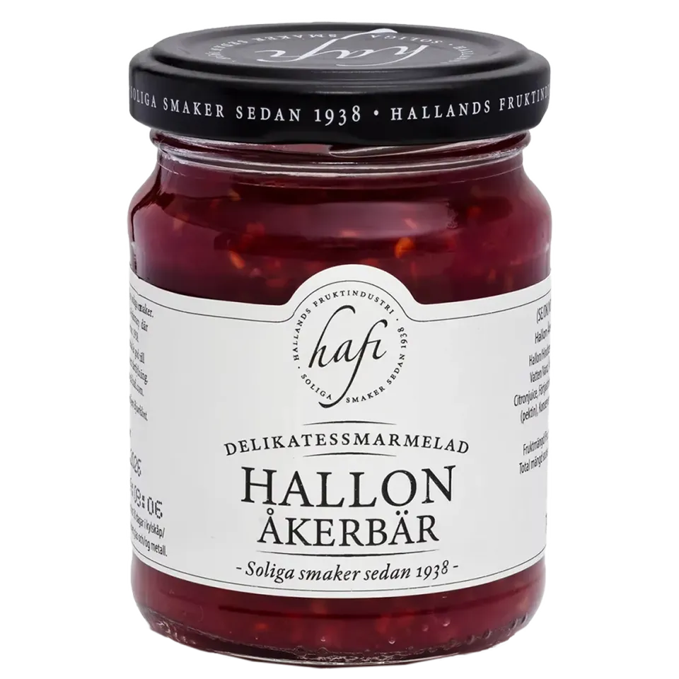 Hafi Hallon Åkerbär marmelad hallon