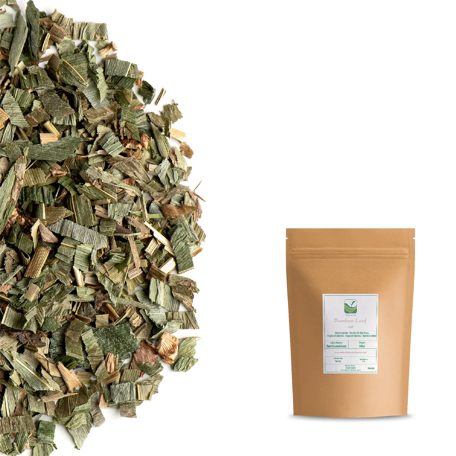 Valley of Tea Bambublad örtte 100g koffeinfritt