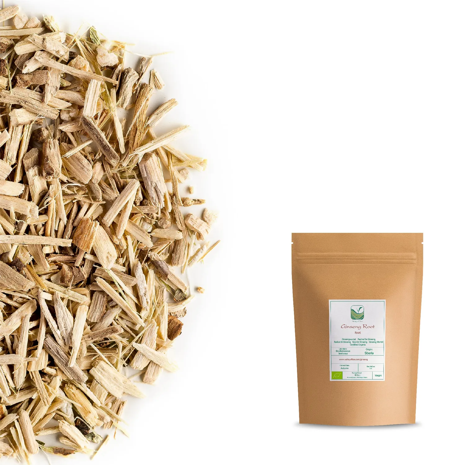 Valley of Tea Ginsengrot örtte 100g sötlakrits