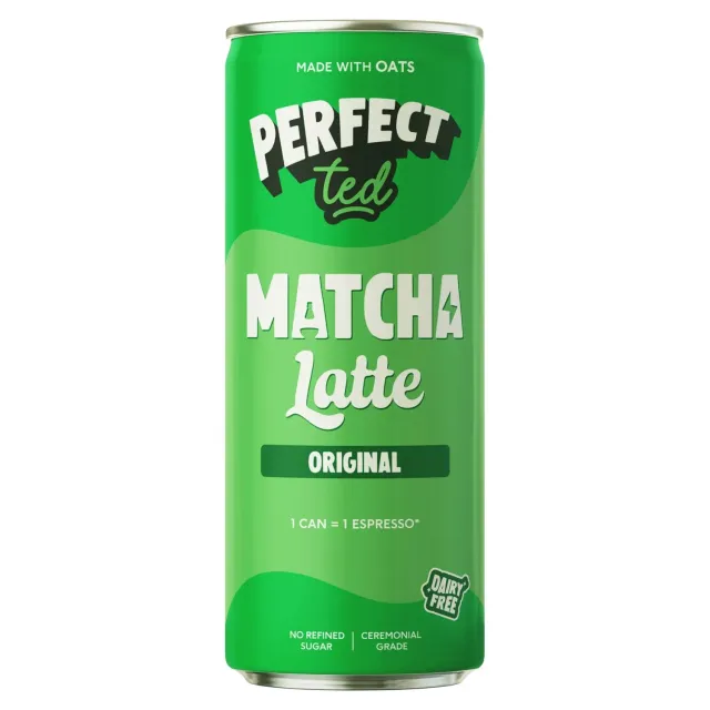 Perfect Ted Original Oat matcha latte 12-pack havremjölk