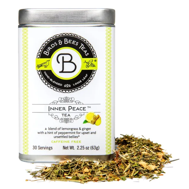 Birds & Bees Inner Peace örtte burk 2,25oz ingefära