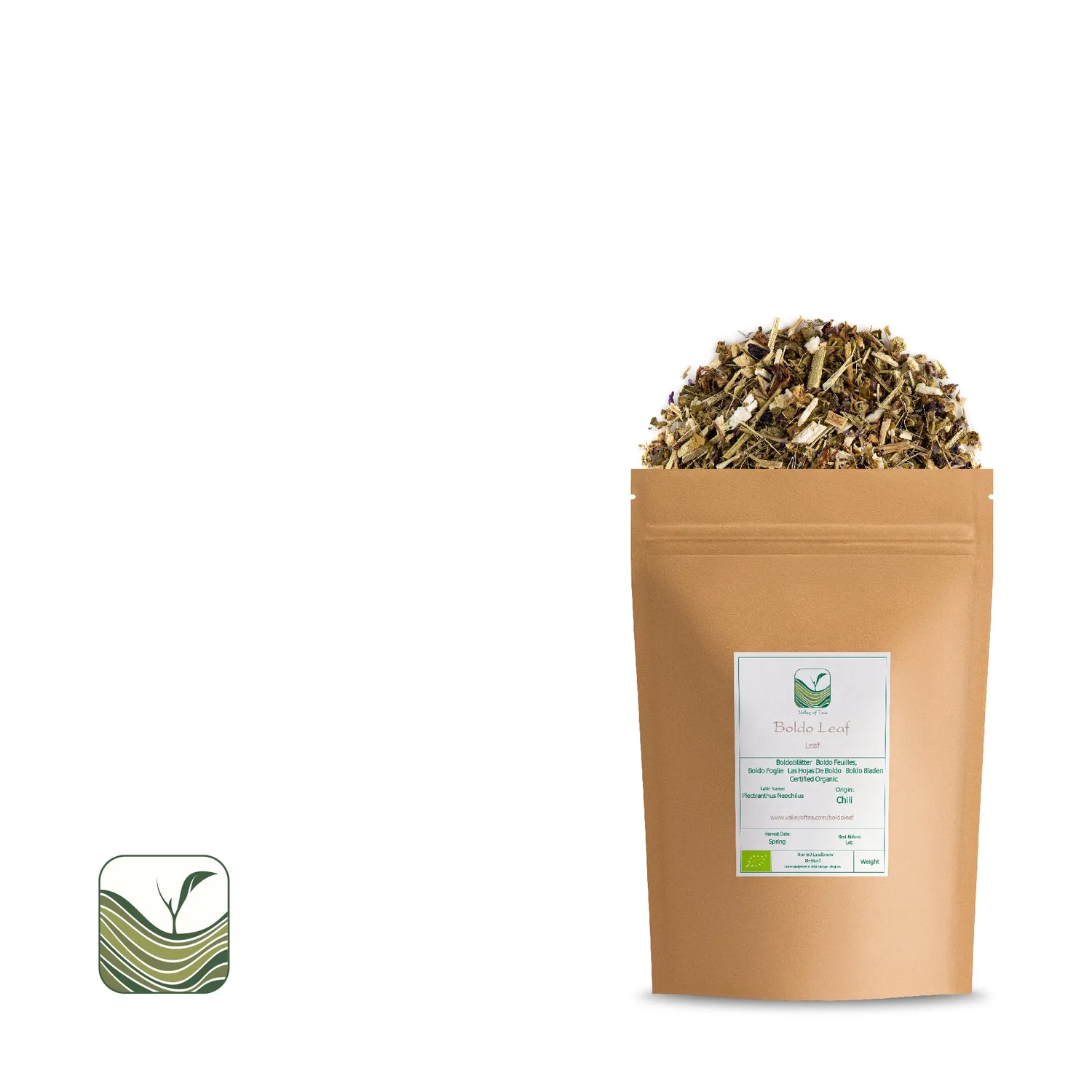 Valley of Tea Rödmalva örtte 100g koffeinfri