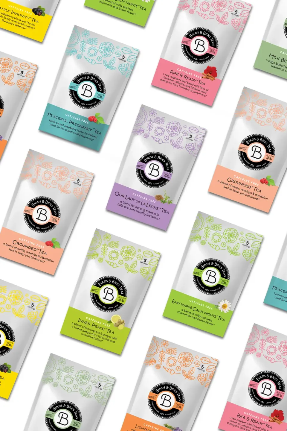 Birds & Bees Trimester örtte första trimestern 2-pack