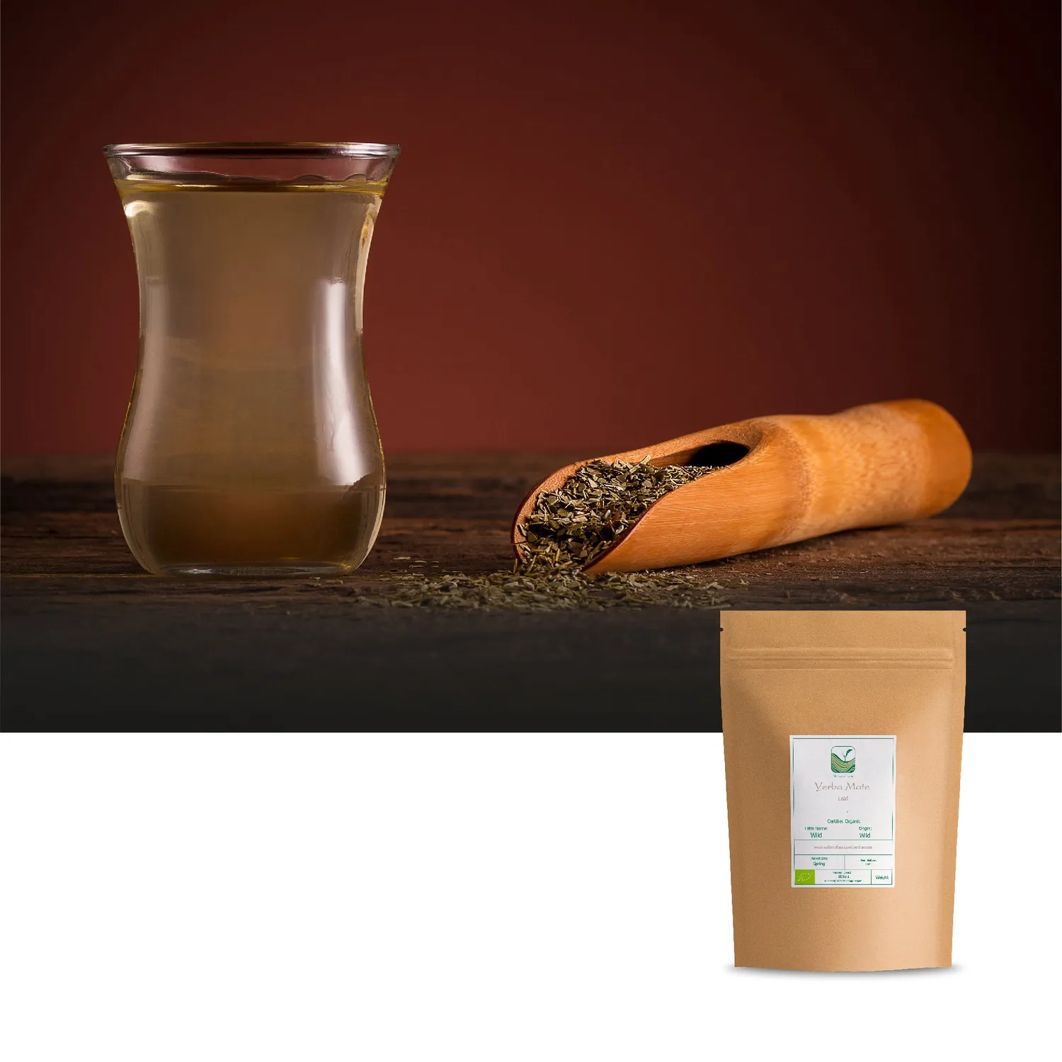 Valley of Tea Yerba Mate bladte 100g koffein
