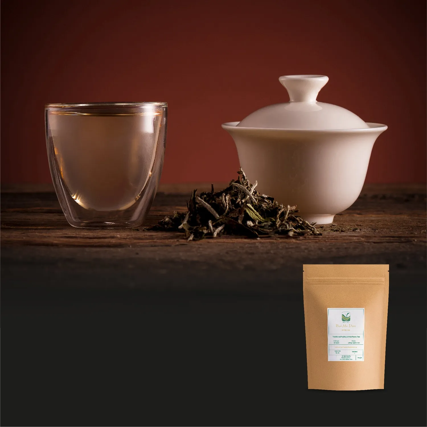Valley of Tea Vit Pion te 50g lösvikt