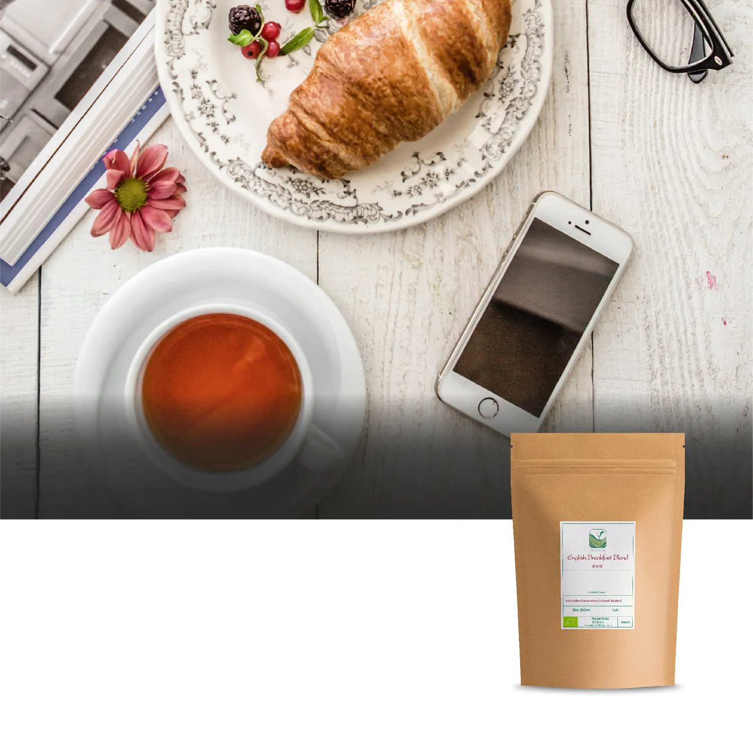 Valley of Tea Engelskfrukost svart te 200g lösvikt