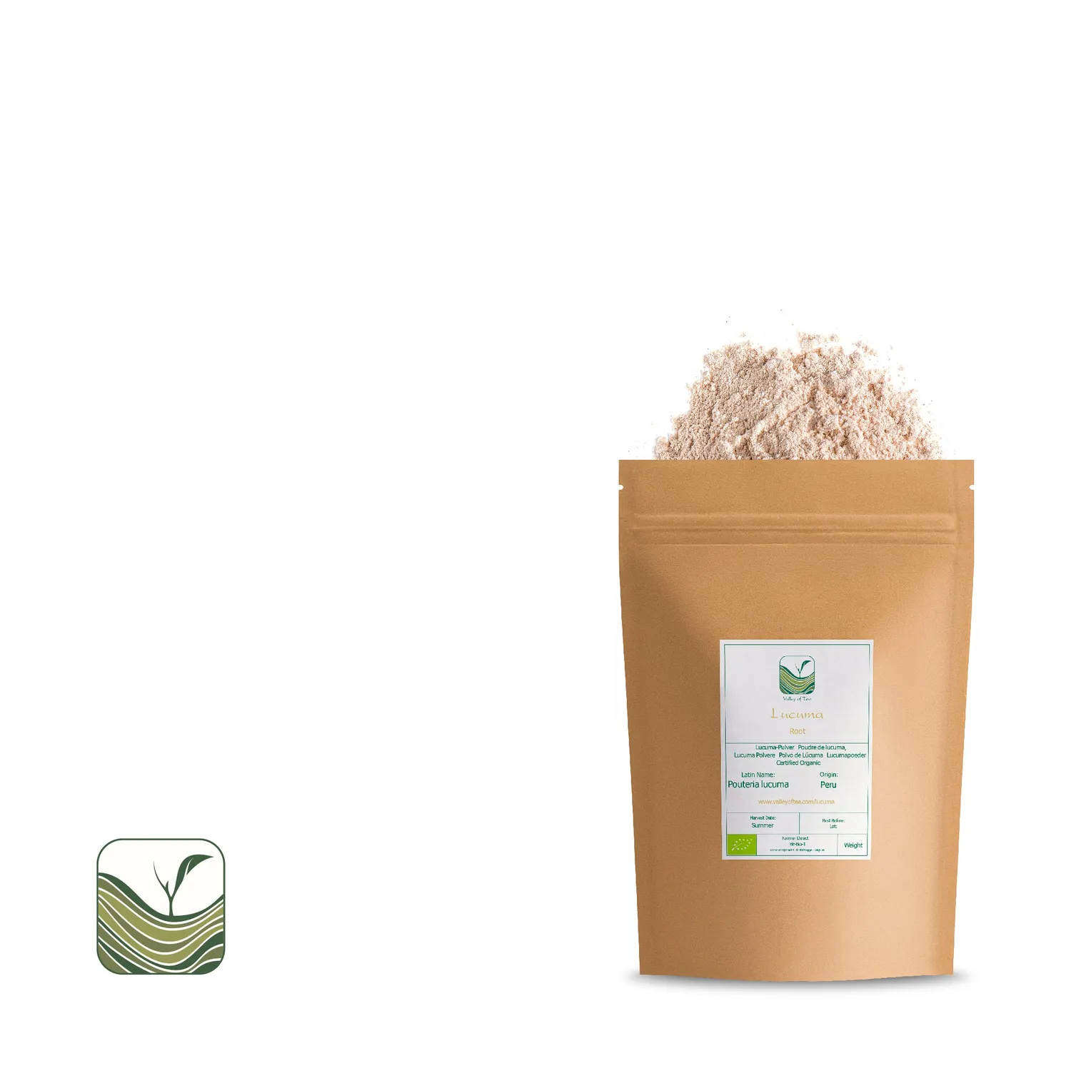Valley of Tea Lucuma pulver 50 g raw