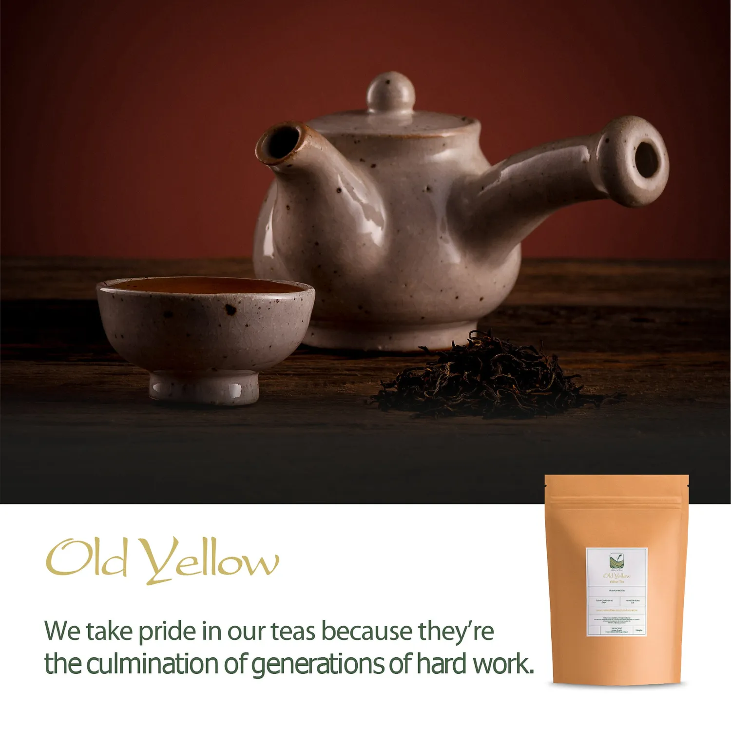 Valley of Tea Huoshan Gul gult te 50g blommig