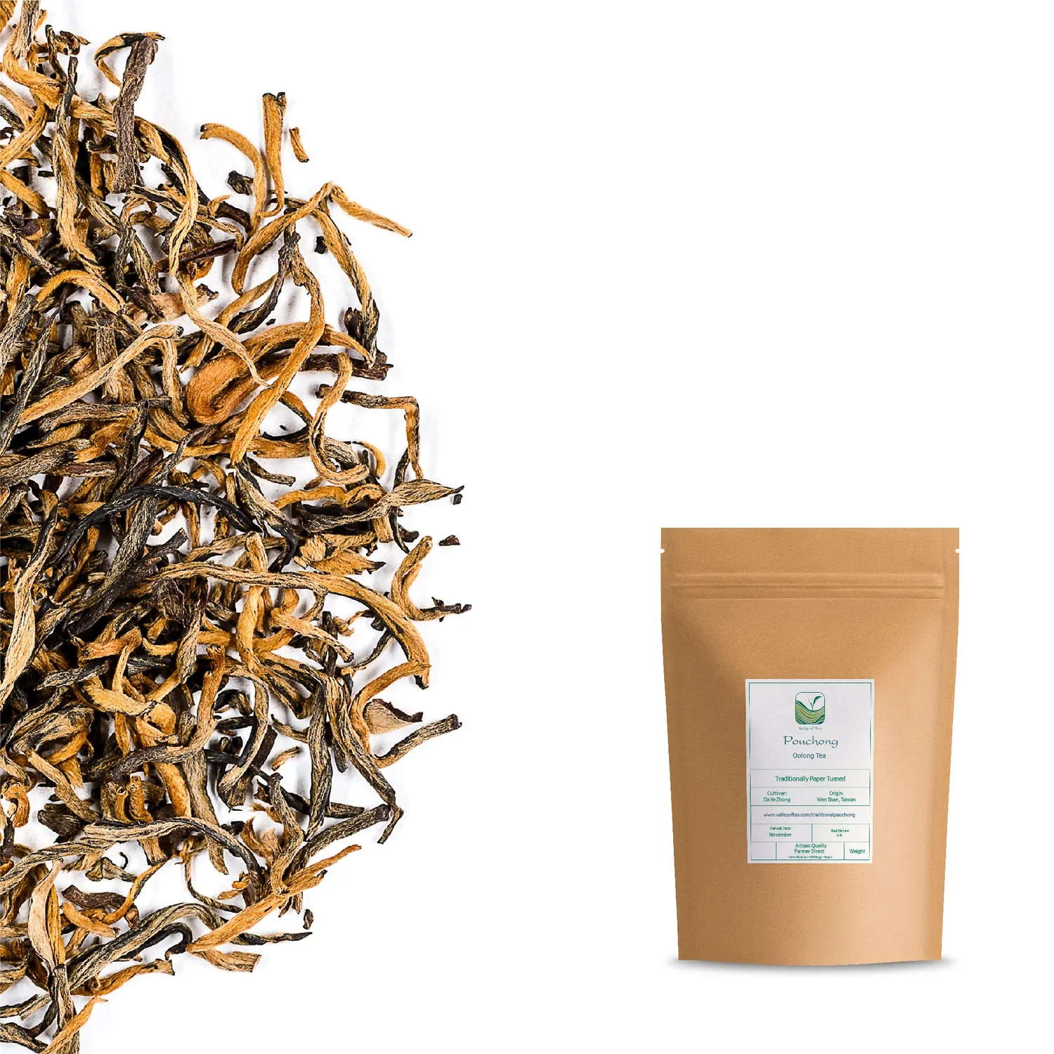 Valley of Tea Golden Monkey svart te 100g Yunnan
