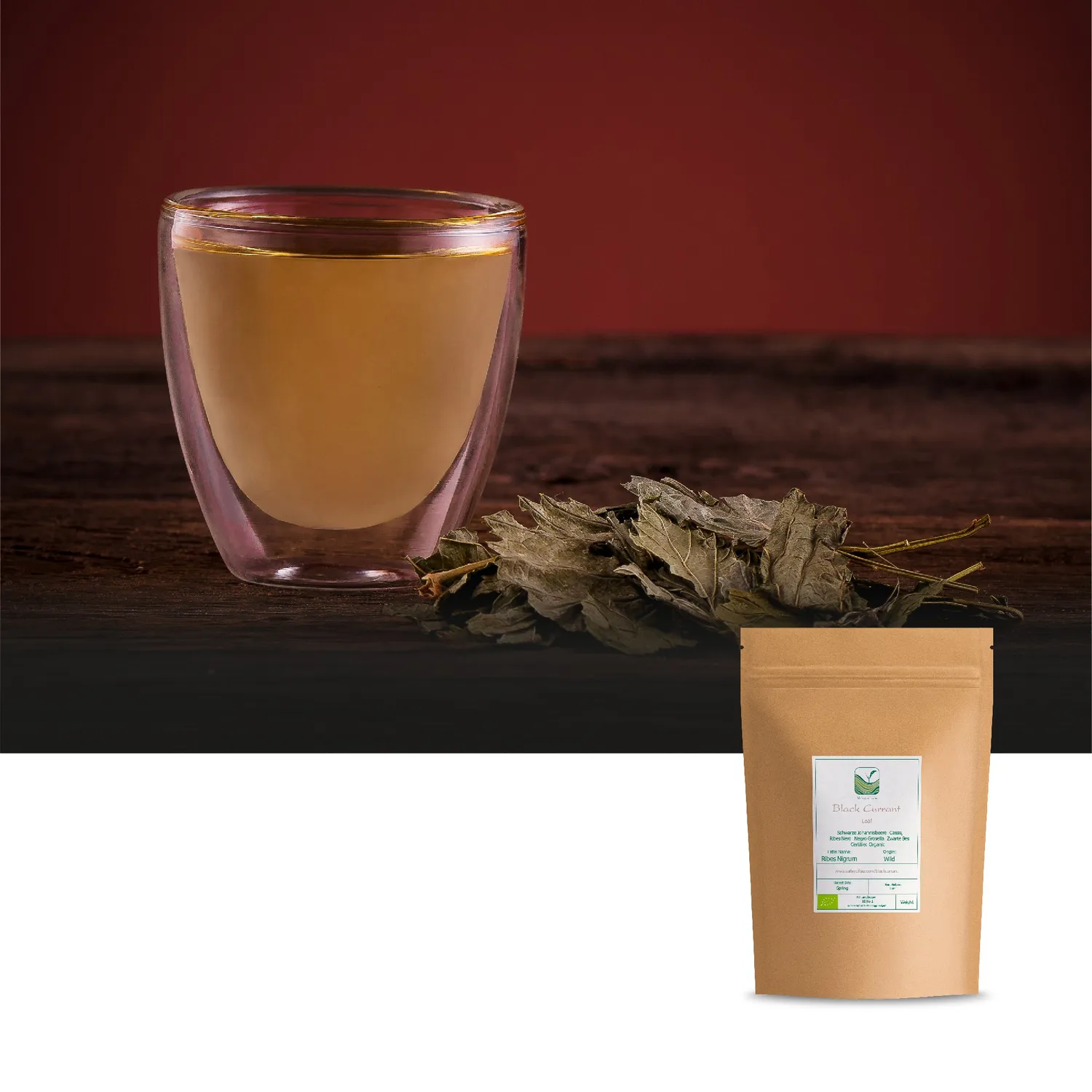 Valley of Tea Svartvinbär örtte 50g koffeinfritt