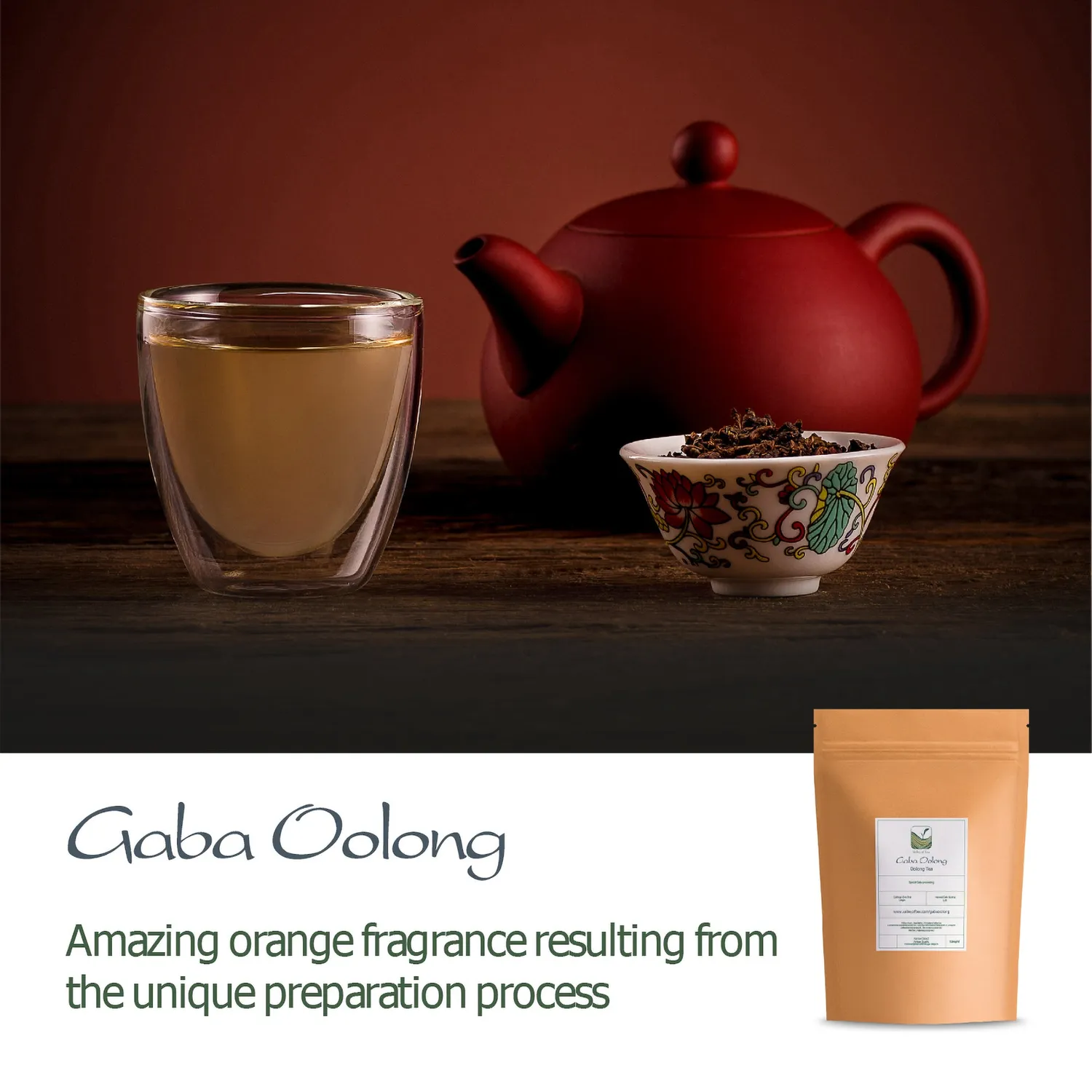 Valley of Tea Gaba Oolong te 50g blomdoftande