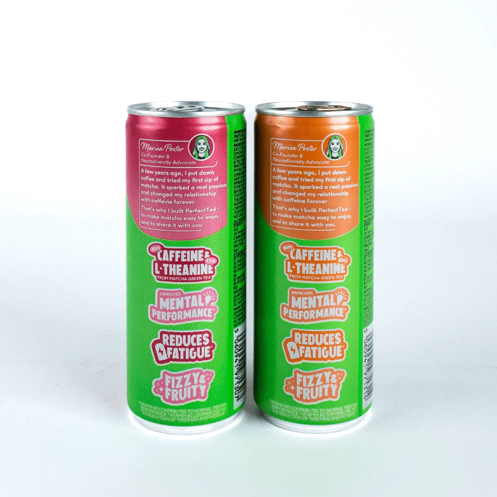 Perfect Ted berry peachy matchadryck 24-pack bär