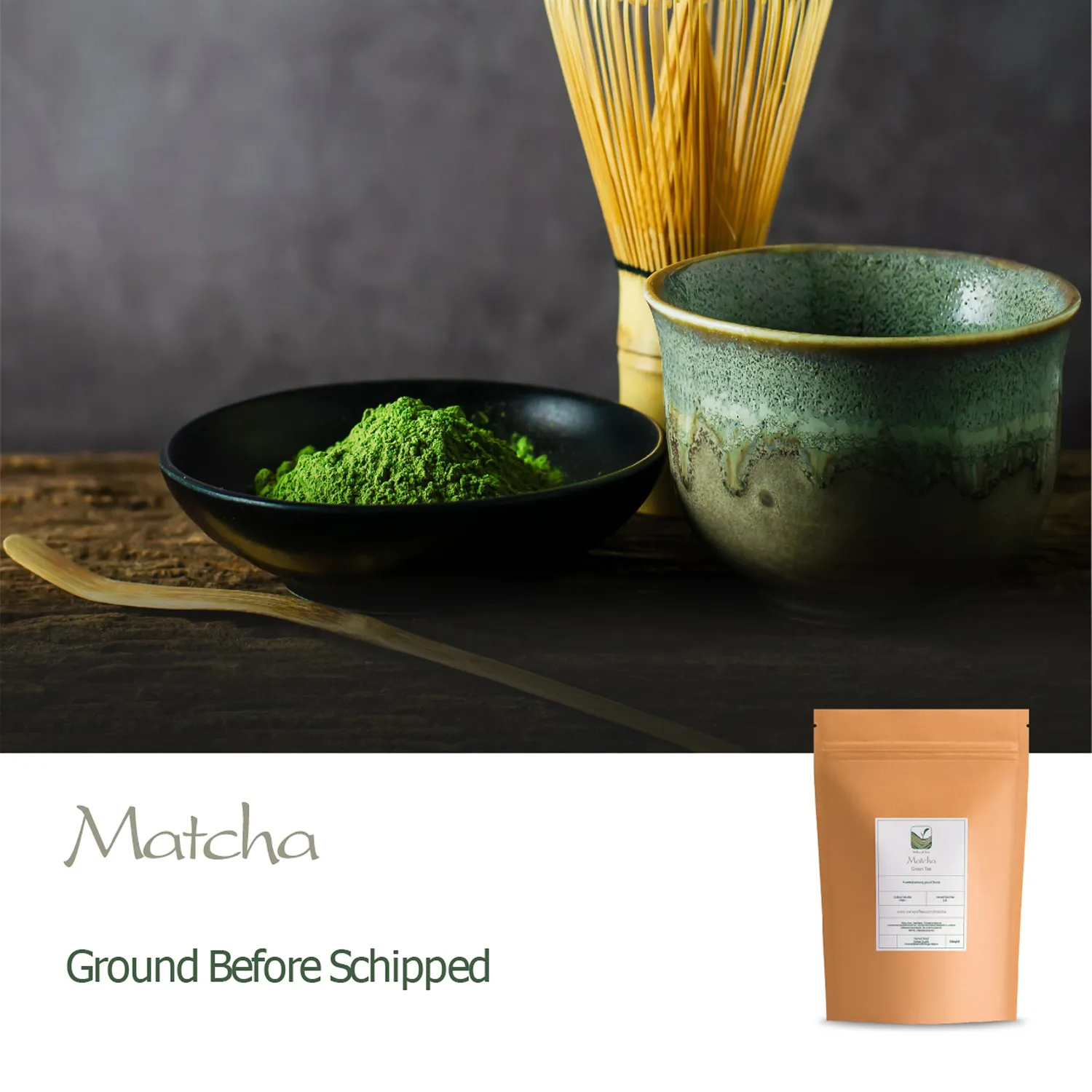 Valley of Tea Matcha grönt te 30g Japan stenmalen