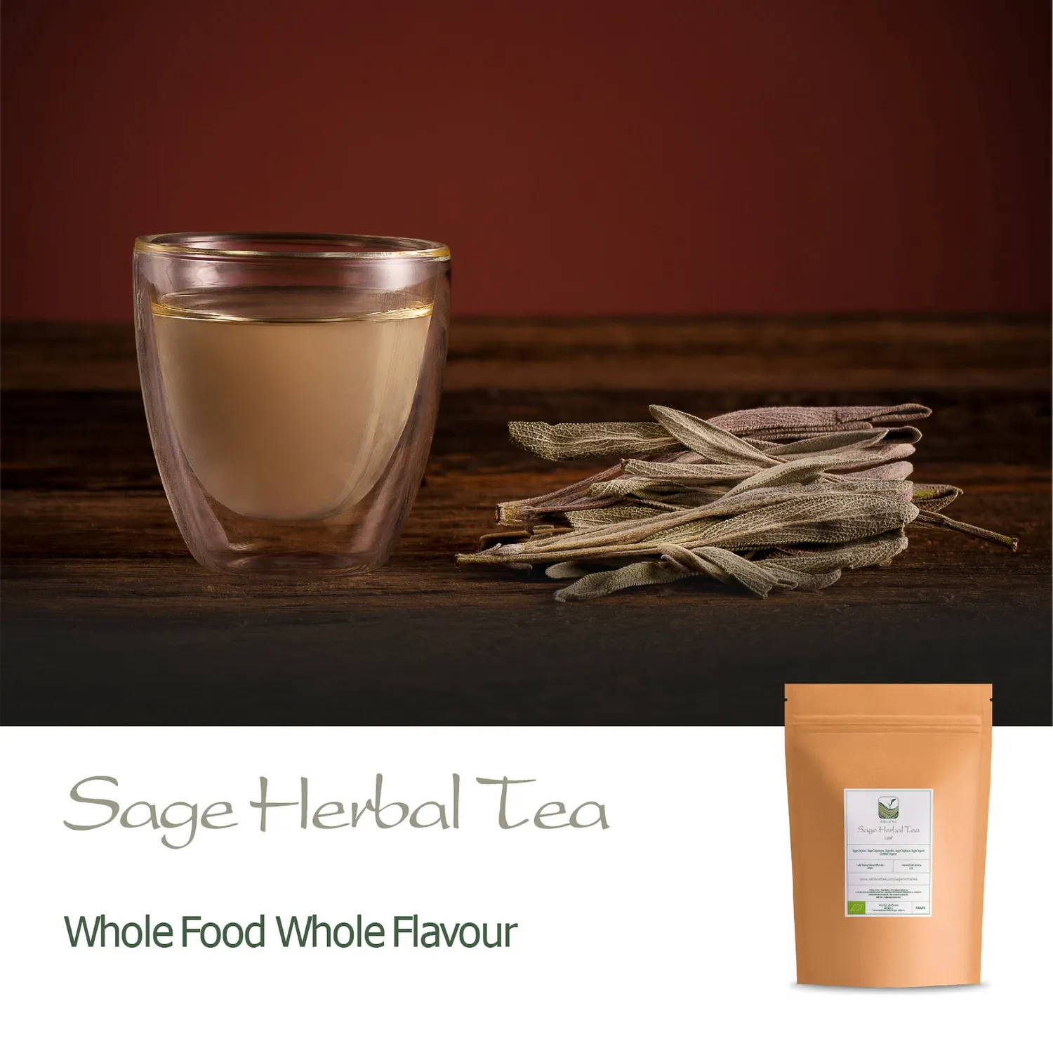 Valley of Tea Salviate örtte 100g lösvikt