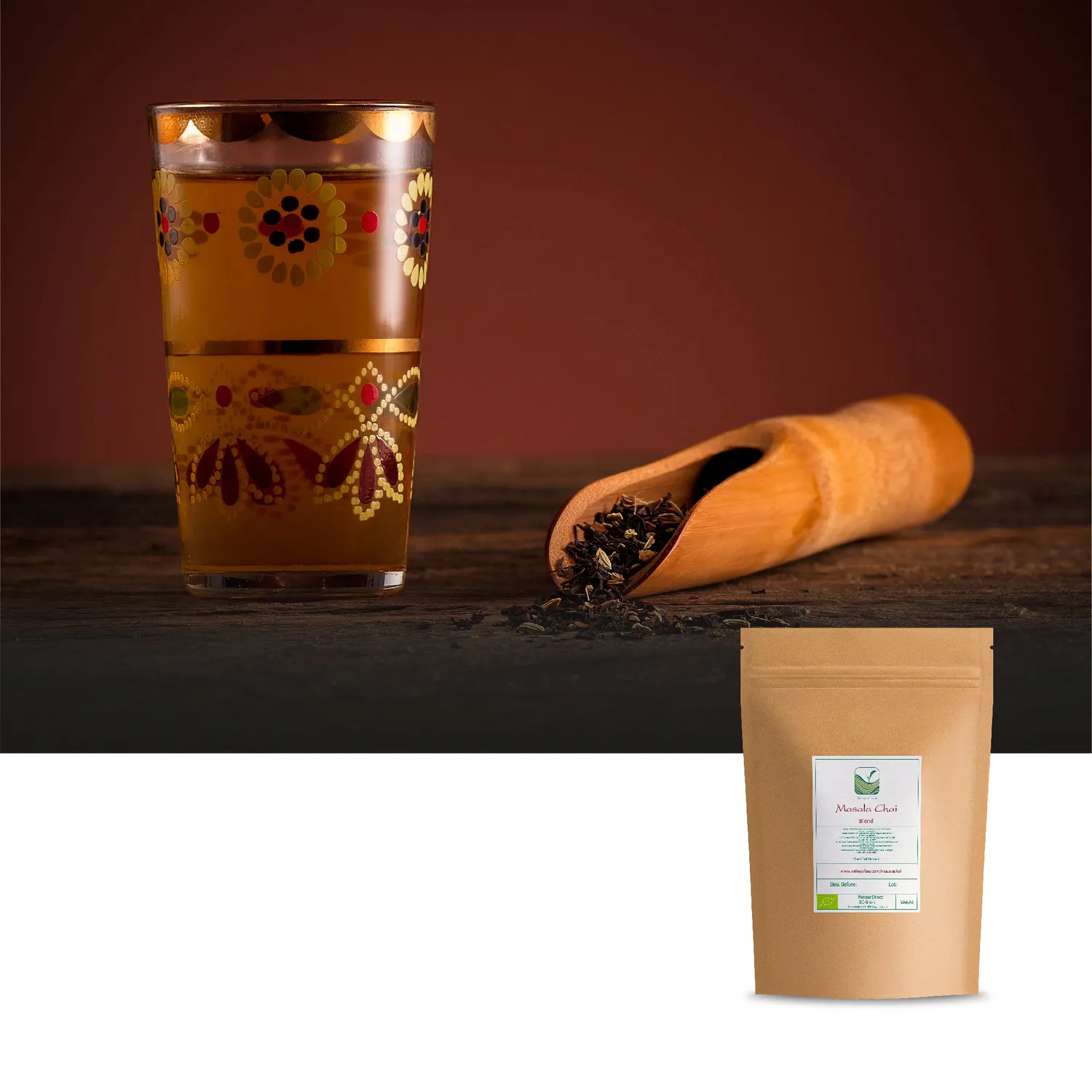 Valley of Tea Masala Chai kryddte 200g lösvikt