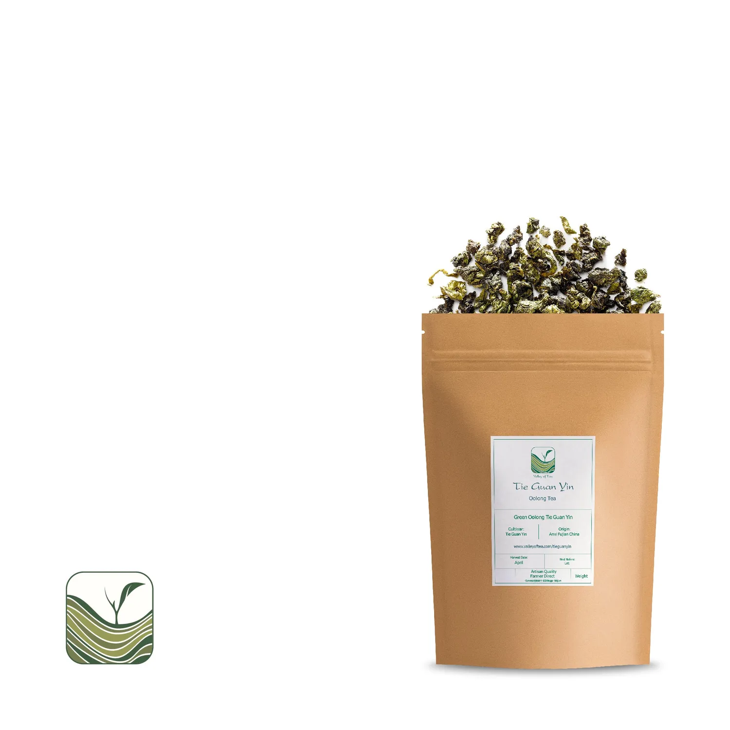 Valley of Tea Tie Guan Yin oolongte 100g blommigt