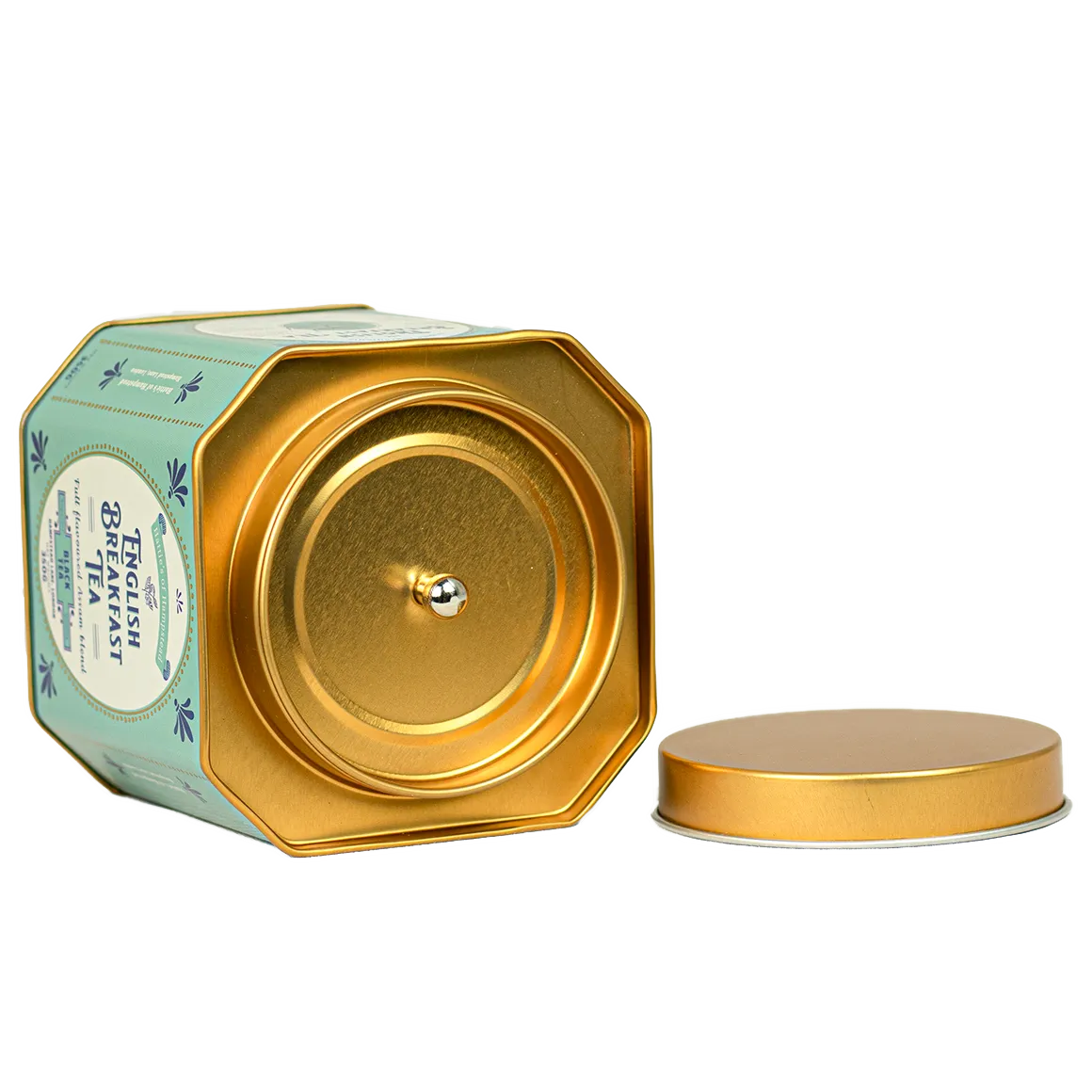 Bönor & Blad English Breakfast Tea teburk 350g plåt