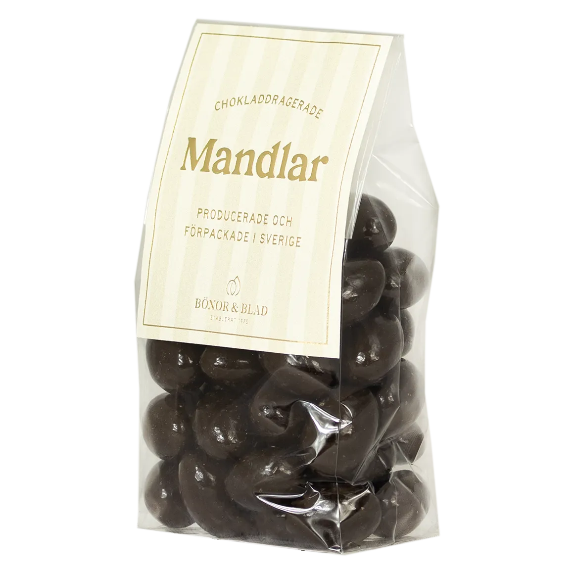 Bönor & Blad Mandlar chokladmandlar havssalt