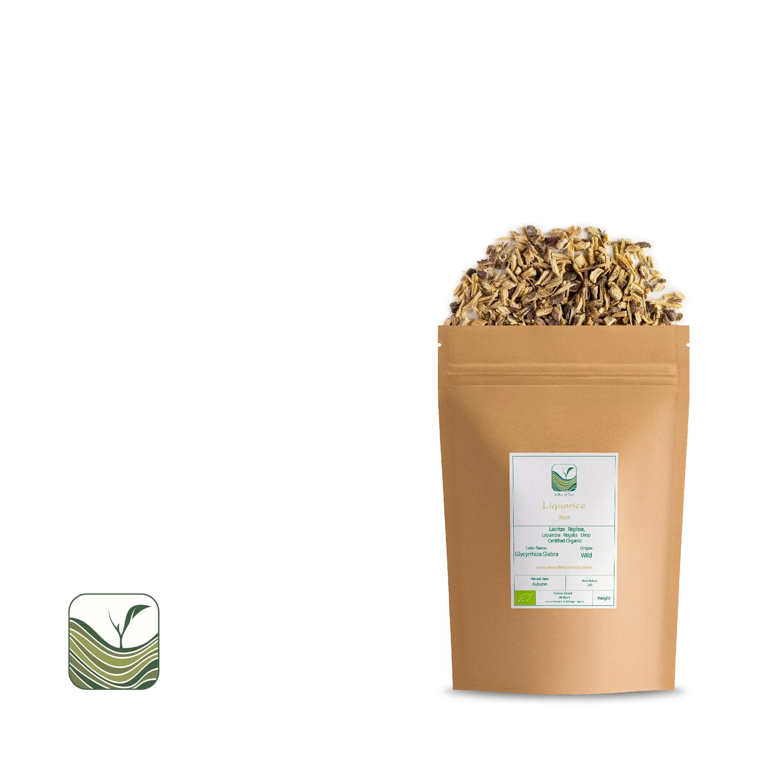 Valley of Tea Lakrits Örtte 100 g sött