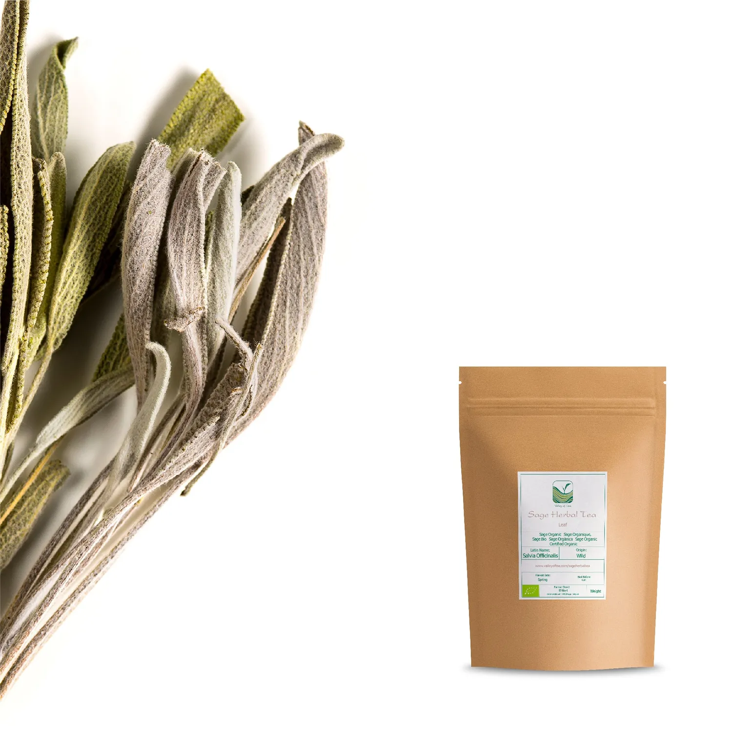 Valley of Tea Salviate örtte 100g lösvikt