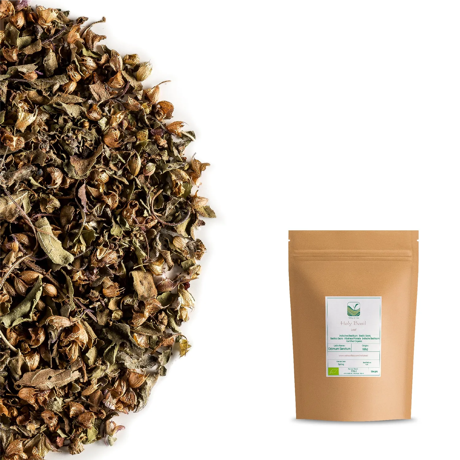 Valley of Tea Helig Basilika örtte 200g lösvikt