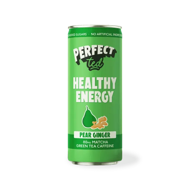 Perfect Ted Healthy Energy Pear Ginger energidryck 12-pack